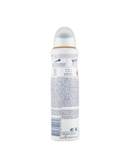 offerta Dove Advanced Care Deodorante Spray Invisible Dry 150 ml