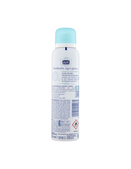 offerta Neutro Roberts Deodorante Fresco Classico Spray Senza Sali di Alluminio 150 ml