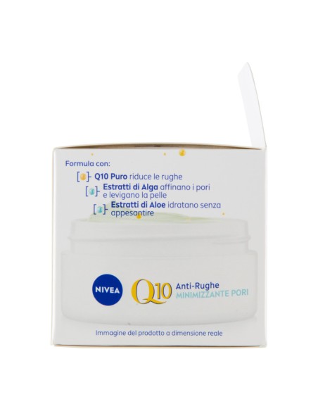 offerta Nivea Q10 Anti-Rughe Minimizzante Pori Crema Giorno Extra Leggera SPF15 50 ml