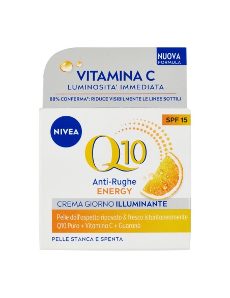 offerta Nivea Q10 Anti-Rughe Energy Crema Giorno Illuminante SPF15 50 ml