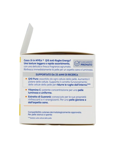 offerta Nivea Q10 Anti-Rughe Energy Crema Giorno Illuminante SPF15 50 ml