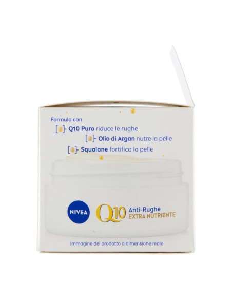 offerta Nivea Q10 Anti-Rughe Extra Nutriente Crema Giorno Riparatrice Profonda SPF15 50 ml
