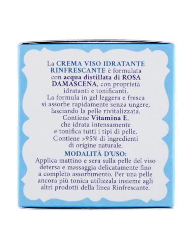 offerta Acqua alle Rose Crema Idratante Rinfrescante con Vitamina E 50 ml