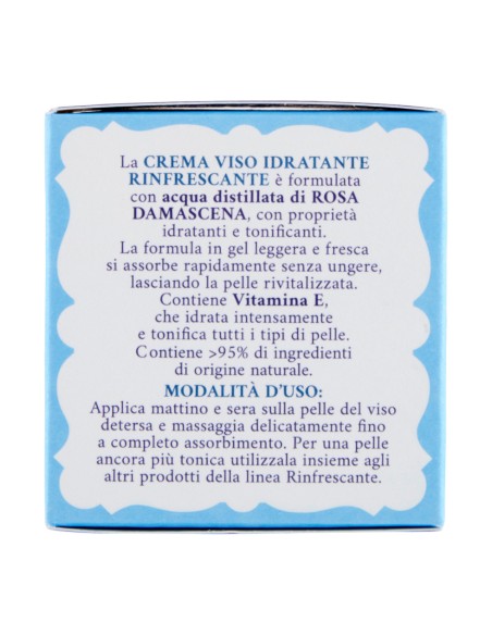 offerta Acqua alle Rose Crema Idratante Rinfrescante con Vitamina E 50 ml