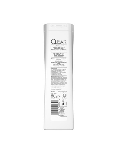 offerta Clear Sport Shampoo Antiforfora Idratazione Quotidiana per Cute e Capelli Secchi 225 ml