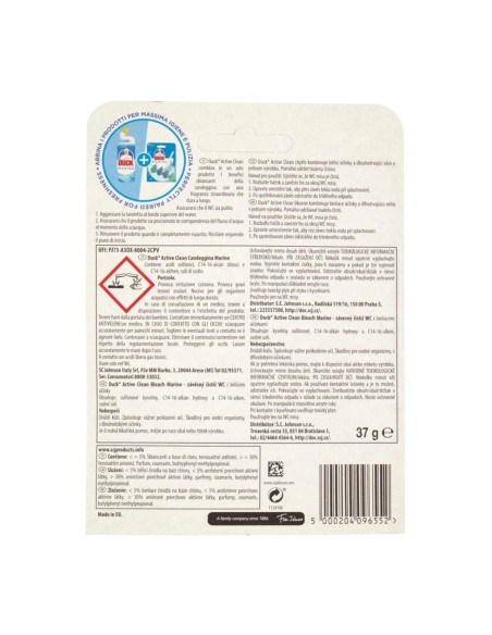 offerta Anitra Wc Duck Active Clean Tavoletta Wc Fragranza Marine 37 g