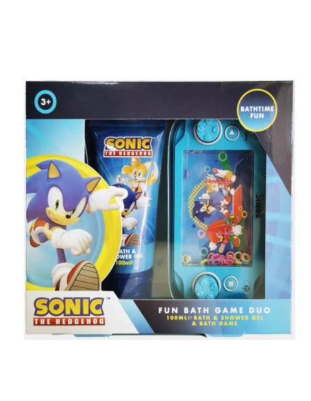 offerta Sonic Set Regalo Gel Doccia con Gioco da Bagno