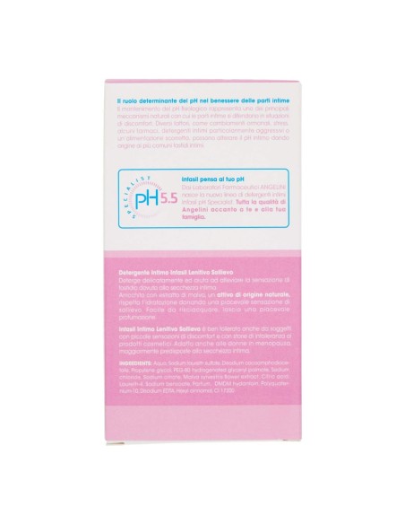 offerta Infasil Detergente Intimo Lenitivo Sollevio Specialist pH 5,5 con Estratto di Malva 200 ml