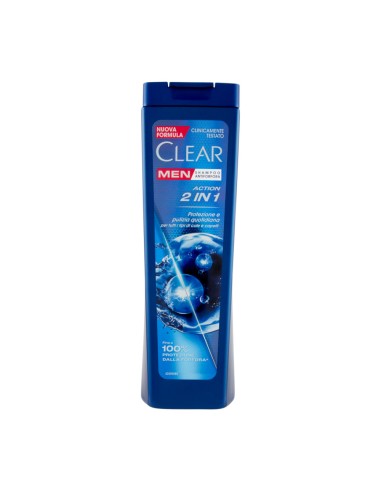 offerta Clear Men Action 2in1 Shampoo Antiforfora 225 ml