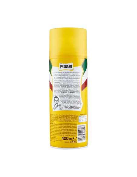 offerta Proraso Schiuma da Barba Nutriente con Burro di Cacao e Karité 400 ml