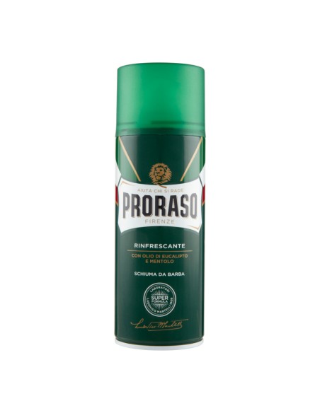 offerta Proraso Schiuma da Barba Rinfrescante con Olio di Eucalipto e Mentolo 400 ml