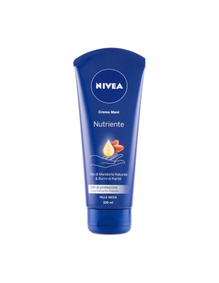 offerta Nivea Crema Mani Nutriente con Olio di Mandorla Naturale e Burro di Karité 100 ml