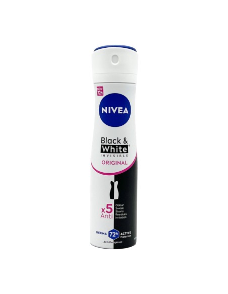offerta Nivea Black and White Invisible Original Deodorante Spray 150 ml