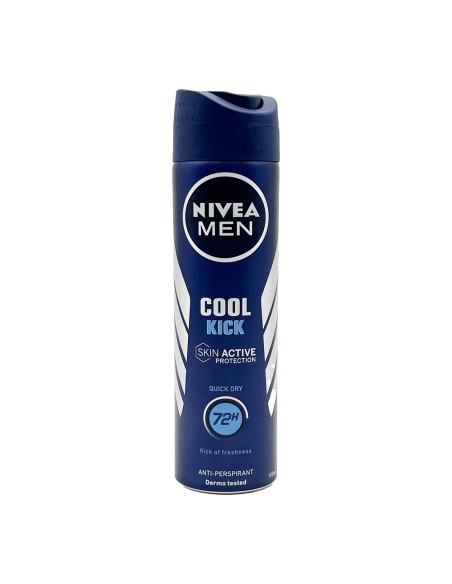 offerta Nivea Men Cool Kick Deodorante Spray Antitraspirante Senza Alcool Etilico 150 ml