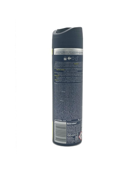 offerta Nivea Men Deep Sport Deodorante Spray Black Carbon Anti-Batterico 150 ml