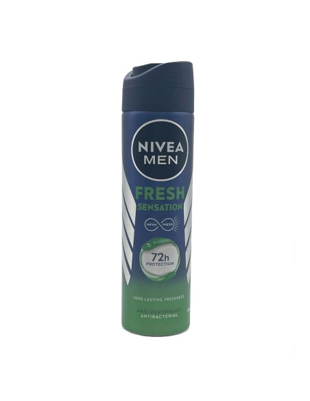 offerta Nivea Men Fresh Sensation Deodorante Spray Anti-Traspirante e Anti-Batterico 150 ml