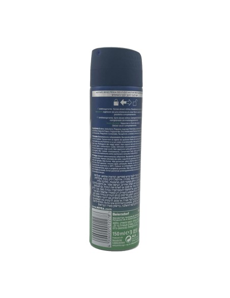 offerta Nivea Men Fresh Sensation Deodorante Spray Anti-Traspirante e Anti-Batterico 150 ml