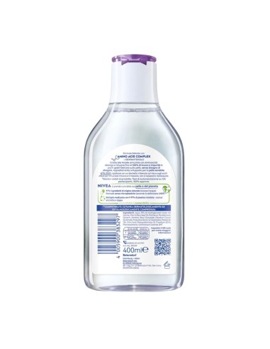 offerta Nivea Acqua Micellare Delicata per Viso Occhi Labbra Pelli Sensibili 400 ml