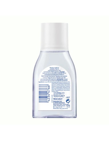 offerta Nivea Acqua Micellare Delicata Struccante Viso Occhi Labbra per Pelli Sensibili 100 ml