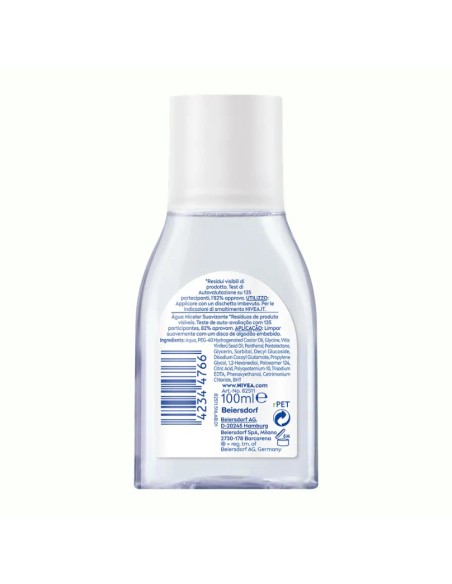 offerta Nivea Acqua Micellare Delicata Struccante Viso Occhi Labbra per Pelli Sensibili 100 ml