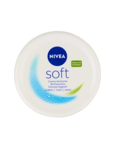Nivea Soft Crema Idratante Rinfrescante Corpo Viso Mani Mini Size 50 ml