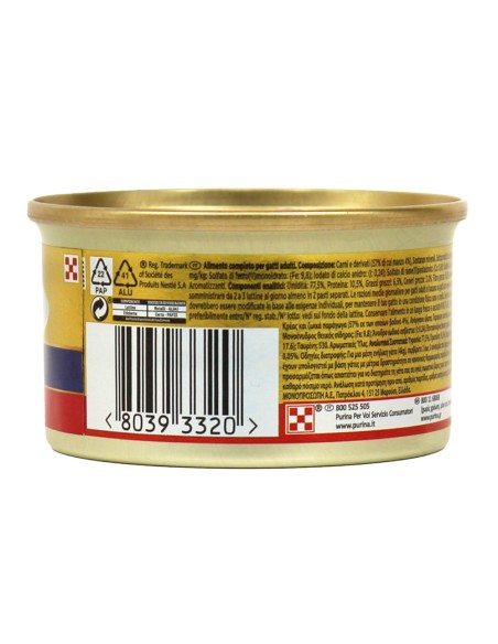 offerta Purina Gourmet Gold Cibo Umido per Gatti Mousse con Manzo 85 g