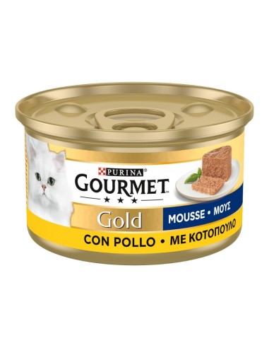 offerta Purina Gourmet Gold Cibo Umido per Gatti Mousse con Pollo 85 g