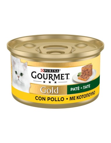 offerta Purina Gourmet Gold Cibo Umido per Gatti Patè con Pollo 85 g