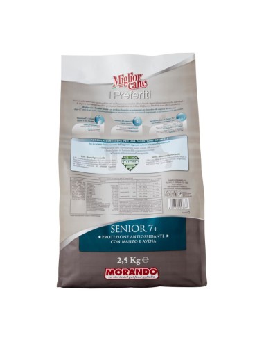 offerta Morando Migliorcane I Preferiti Senior Crocchette con Manzo e Avena 2,5 Kg