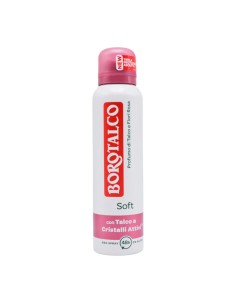 Borotalco Deodorante Spray Soft Profumo Talco e Fiori di Rosa 150 ml