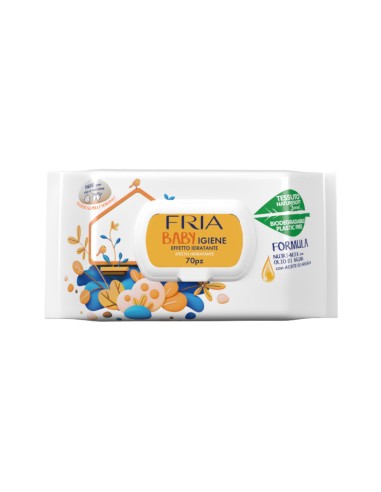 offerta Fria Baby Igiene Salviette per Neonati con Nutri-Milk e Olio di Argan 70 Pz