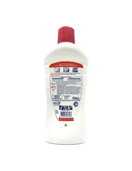 offerta Ajax Gel con Candeggina Detergente per Superfici Dure Fragranza Limone 950 ml