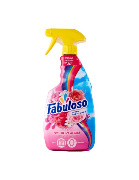offerta Fabuloso Sgrassatore Profumoso Fragranza Freschezza di Rosa Multisuperficie 600 ml