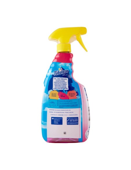 offerta Fabuloso Sgrassatore Profumoso Fragranza Freschezza di Rosa Multisuperficie 600 ml