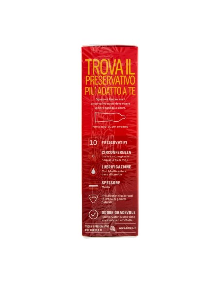 offerta Durex Love Preservativi Trasparenti e Lubrificati Passione e Protezione 10 Pz
