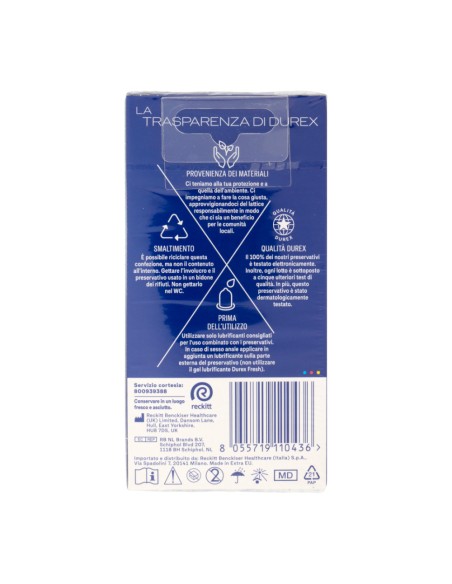 offerta Durex Settebello Jeans Preservativi Vestibilità Regular Comfort e Sicurezza 10 Pz