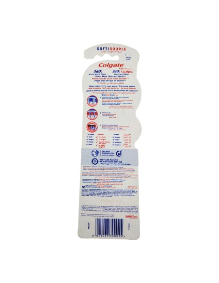 offerta Colgate 360. Soft Spazzolino con Setole Morbide 2 Pz
