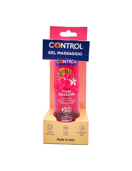 offerta Control Gel Massaggio Corpo e Lubrificante Intimo Thai Passion 200 ml
