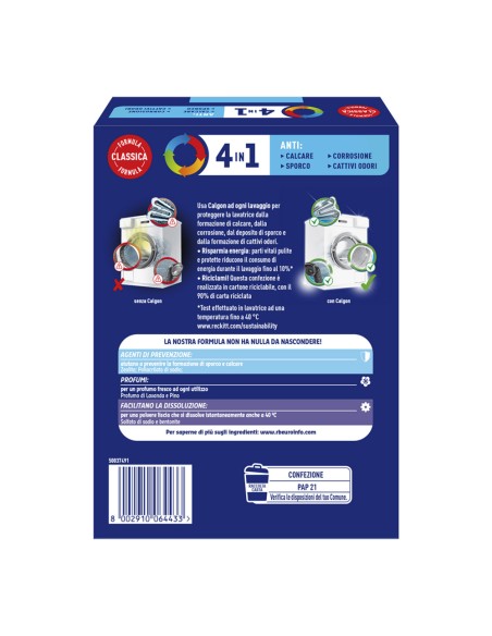 offerta Calgon Original Power 4 In 1 Polvere Anticalcare Lavatrice 900 g