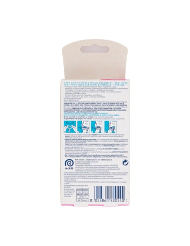 offerta Veet Pure Strisce Depilatorie Viso Ipoallergeniche Pelli Sensibili 16 Pz