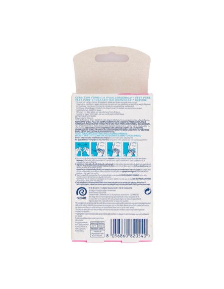 offerta Veet Pure Strisce Depilatorie Viso Ipoallergeniche Pelli Sensibili 16 Pz