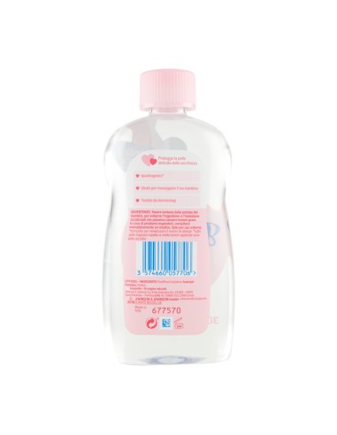 offerta Johnson's Baby Olio Ipoallergenico Idrata all'Istante Senza Coloranti e Ftalati 300 ml