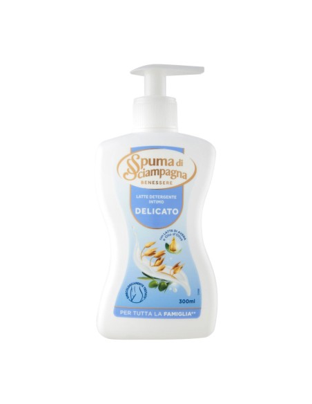 offerta Spuma di Sciampagna Benessere Latte Detergente Intimo Delicato 300 ml
