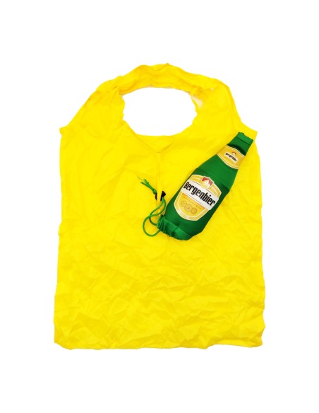 offerta Borsa Shopper Riutilizzabile Pieghevole in Poliestere a Forma di Bottiglia di Birra