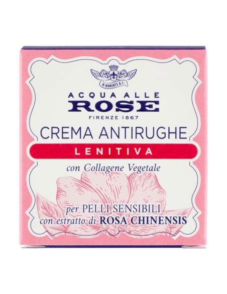 offerta Acqua alle Rose Crema Viso Antirughe Lenitiva per Pelli Sensibili 50 ml