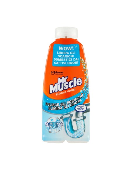 offerta Mr Muscle Elimina Odori Disgorgante Liquido Rapido per Scarichi 500 ml