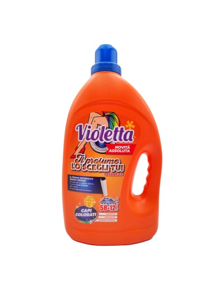 offerta Violetta Detersivo Liquido Lavatrice Senza Odore per Capi Colorati 2,1 L