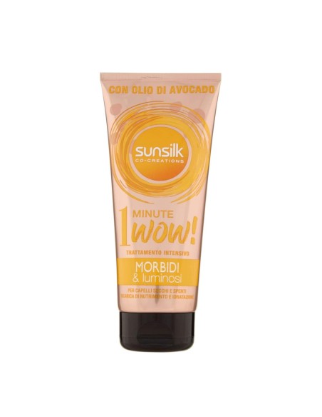 offerta Sunsilk 1 Minute Wow Trattamento Intensivo Morbidi e Luminosi per Capelli Secchi 180 ml