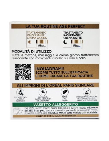 offerta L'Oreal Paris Crema Giorno Age Perfect Collagene Expert Trattamento Rassodante 50 ml