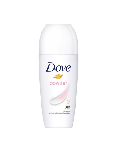 offerta Dove Powder Deodorante Roll-On Antitraspirante 0% Alcool  50 ml